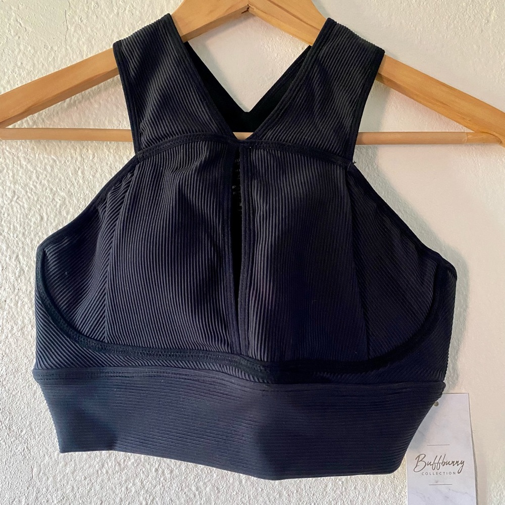 BuffBunny Black Sports Bra - Picture 3 of 5